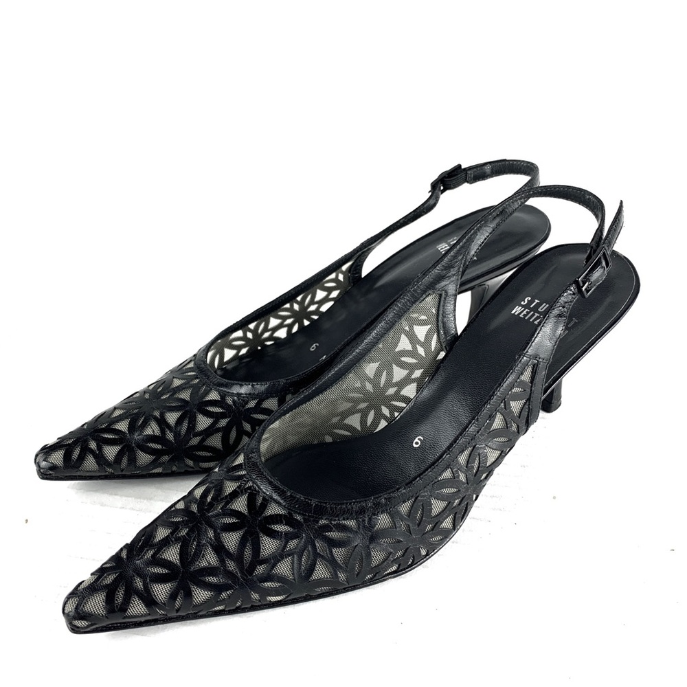 Stuart Weitzman Black Heels Shoes Size 6M